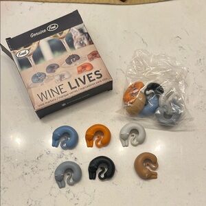 Fred Wine Lives Cat Wine Markers 12 total